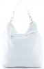 Kožené kabelka shopper bag Vittoria Gotti bílá V3077Z